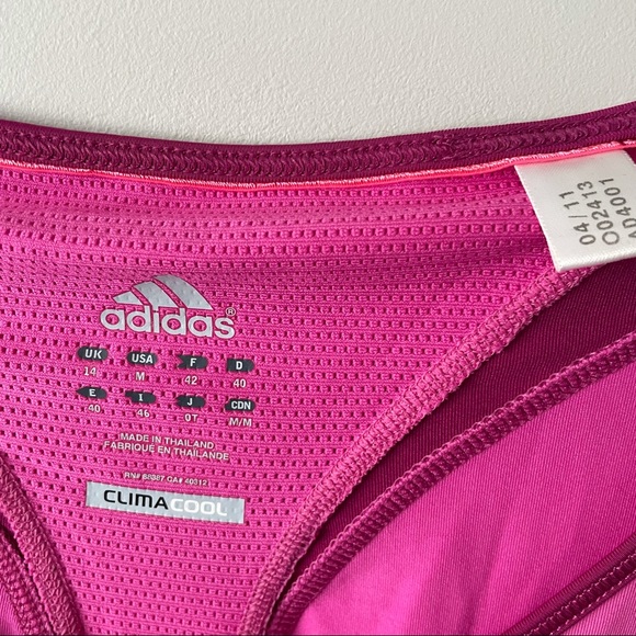 Adidas Pink ClimaCool Athletic Running Top medium - Picture 6 of 6